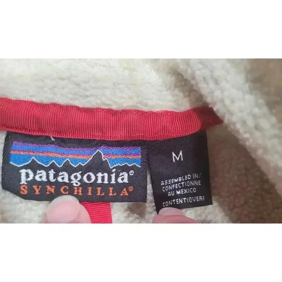 Patagonia Lightweight Synchilla Snap-T Fleece Pullover Men's Size medium #9 - Picture 6 of 6